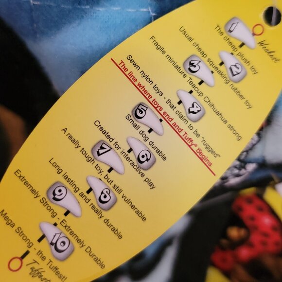 Tuffy Dog Toy med/lg Boomerang New! - Picture 4 of 4